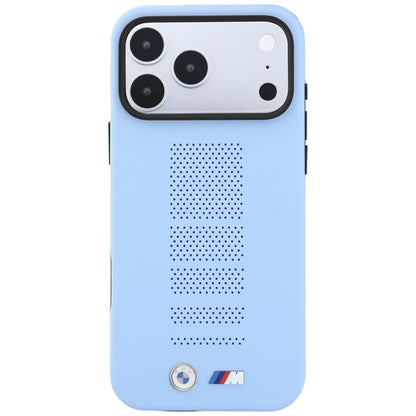 BMW M Blue Perfo Metal Logo MagSafe Case for iPhone 18 Pro / 17 Pro - Blue_2