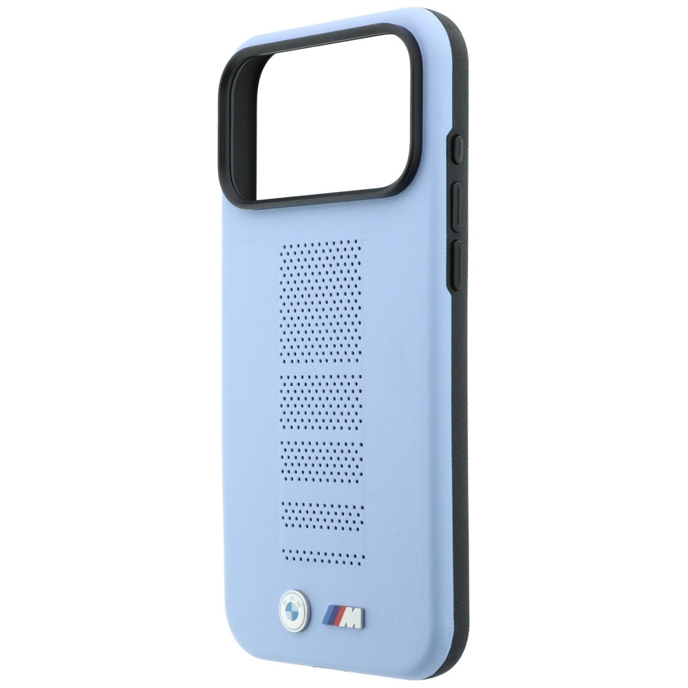 BMW M Blue Perfo Metal Logo MagSafe Case for iPhone 18 Pro / 17 Pro - Blue_5