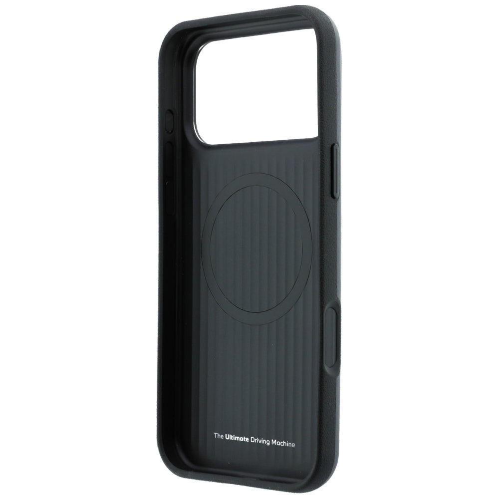 BMW M Blue Perfo Metal Logo MagSafe Case for iPhone 18 Pro / 17 Pro - Gray_6