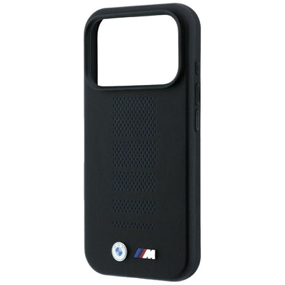 BMW M Blue Perfo Metal Logo MagSafe Case for iPhone 18 Pro Max / 17 Pro Max - Black_5