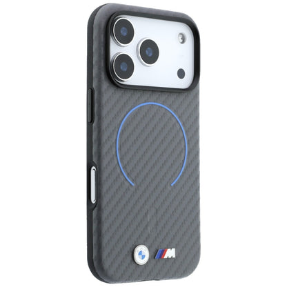 BMW M Carbon Printed Ringl MagSafe Case for iPhone 18 Pro / 17 Pro - Gray_3