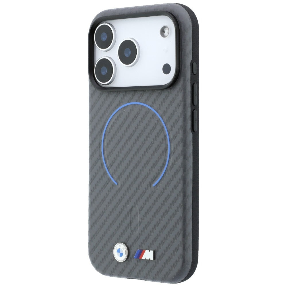 BMW M Carbon Printed Ring MagSafe Case for iPhone 18 Pro Max / 17 Pro Max - Gray_1