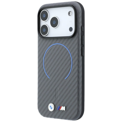 BMW M Carbon Printed Ring MagSafe Case for iPhone 18 Pro Max / 17 Pro Max - Gray_1
