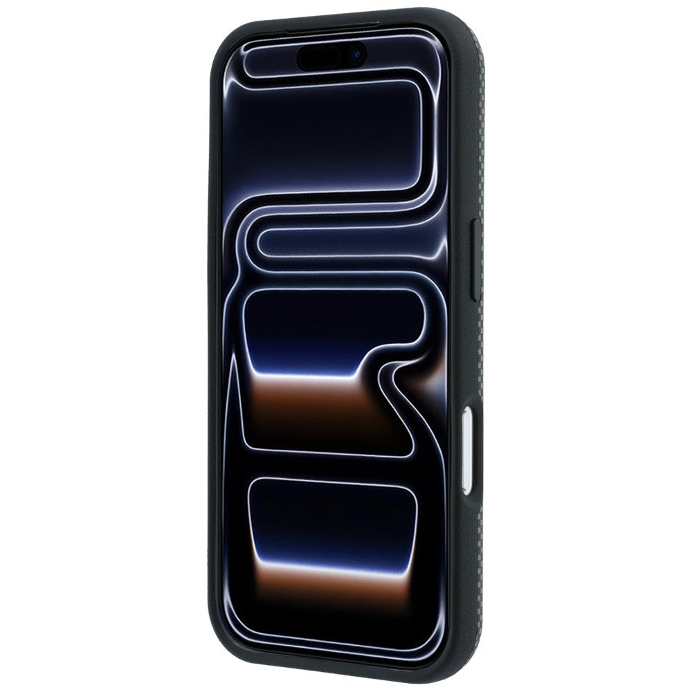 BMW M Quadrille Kevlar Tricolor Print Lines MagSafe Case for iPhone 18 Pro Max / 17 Pro Max - Dark Gray_4
