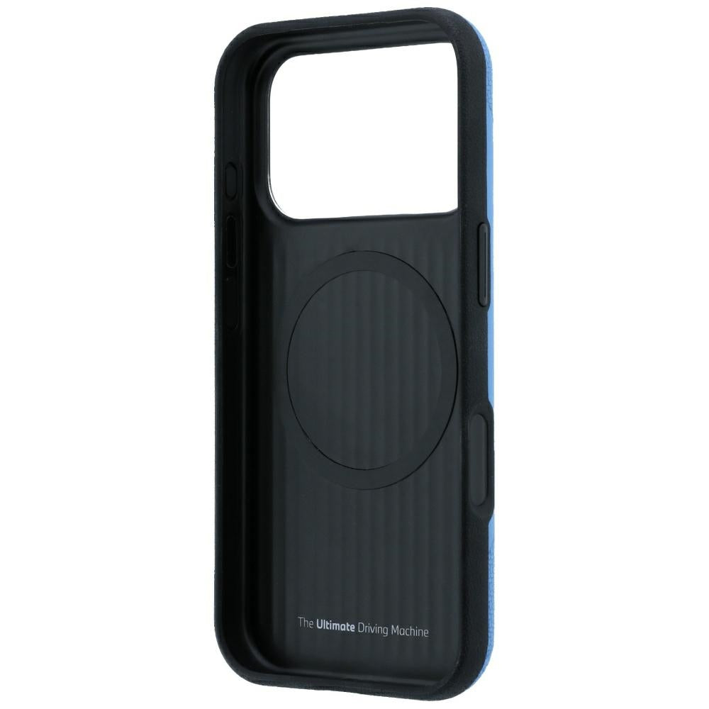 BMW M Tire Track Metal Logo MagSafe Case for iPhone 18 Pro Max / 17 Pro Max - Blue_6