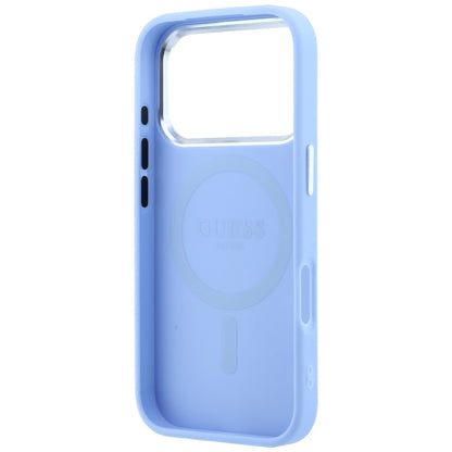 Hard Case Guess Grained Triangle Logo with MagSafe for Apple iPhone 18 Pro Max / 17 Pro Max, Light Blue_6
