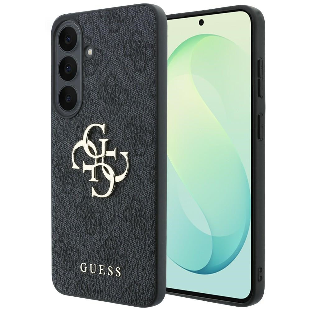 Hard Case Guess 4G Metal Logo for Samsung Galaxy S26 FE S741, Black_0