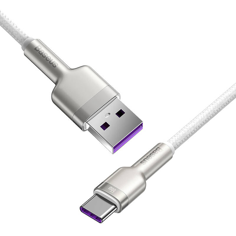 USB cable for USB-C Baseus Cafule, 66W, 2m (white)_3