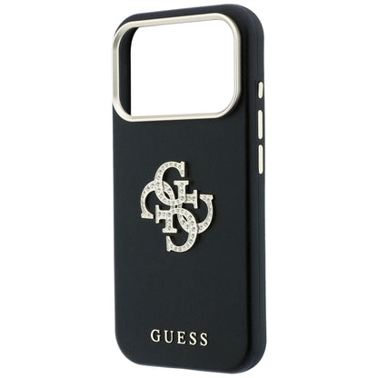 Hard Case Guess Smooth Big Strass Logo for Apple iPhone 18 Pro Max / 17 Pro Max, Black_5