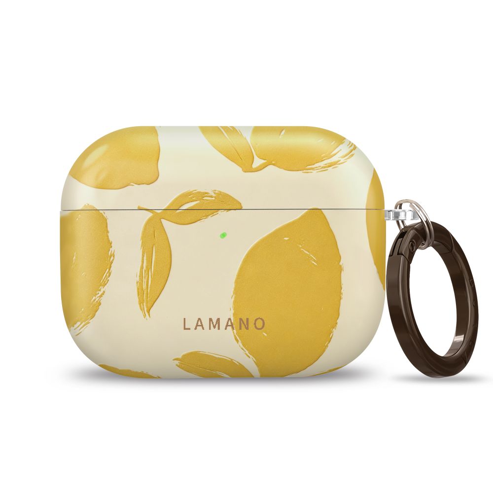 Lamano Tech-Protect Case for AirPods Pro 3 - Yellow and White_2