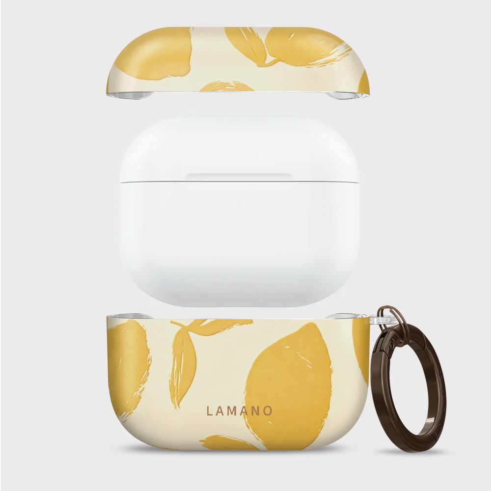 Lamano Tech-Protect Case for AirPods Pro 3 - Yellow and White_4