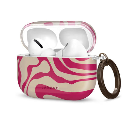 Lamano Tech-Protect Case for AirPods Pro 3 - Pink and Beige_0