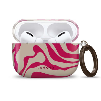 Lamano Tech-Protect Case for AirPods Pro 3 - Pink and Beige_1