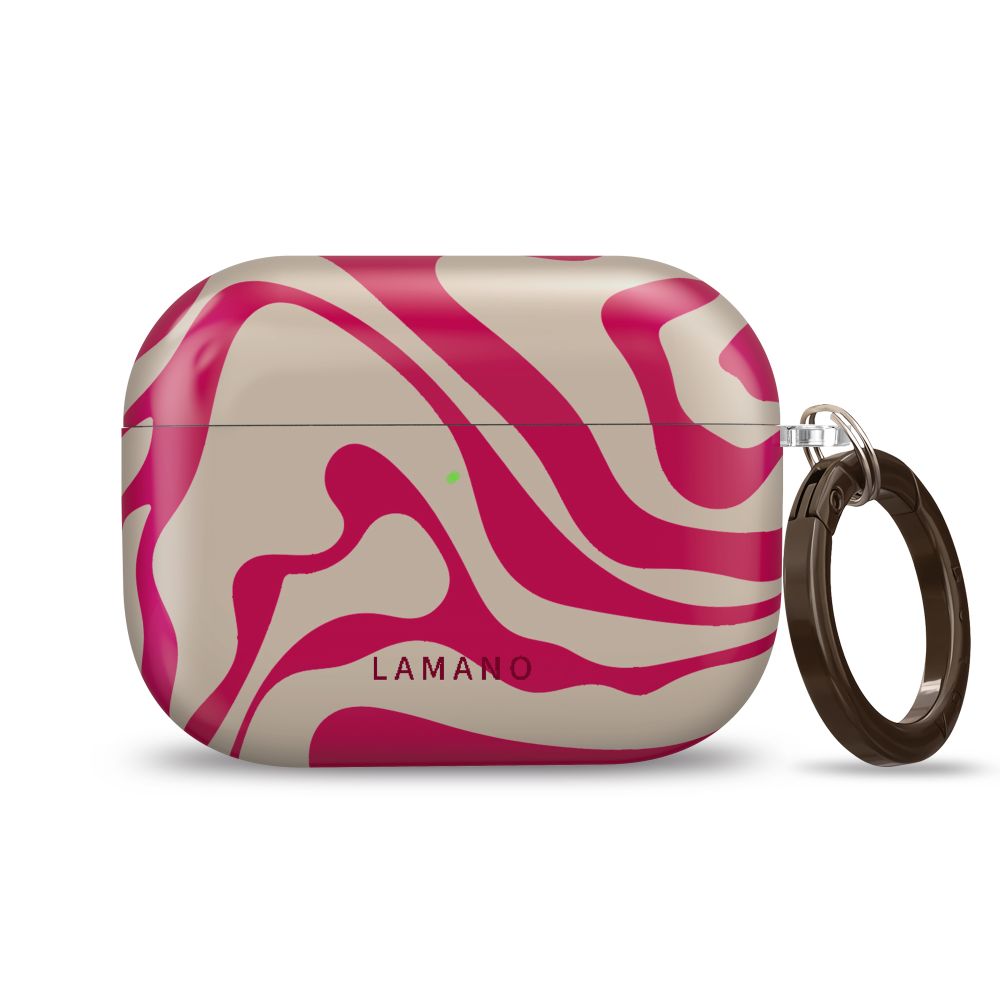 Lamano Tech-Protect Case for AirPods Pro 3 - Pink and Beige_2
