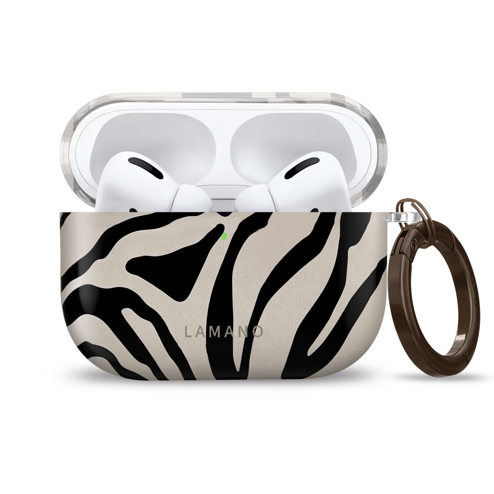 Tech-Protect Lamano case for AirPods Pro 3 - black and beige_1