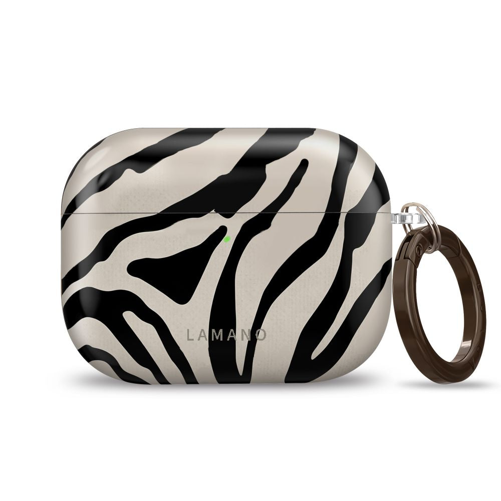 Tech-Protect Lamano case for AirPods Pro 3 - black and beige_2