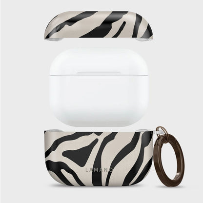 Tech-Protect Lamano case for AirPods Pro 3 - black and beige_4