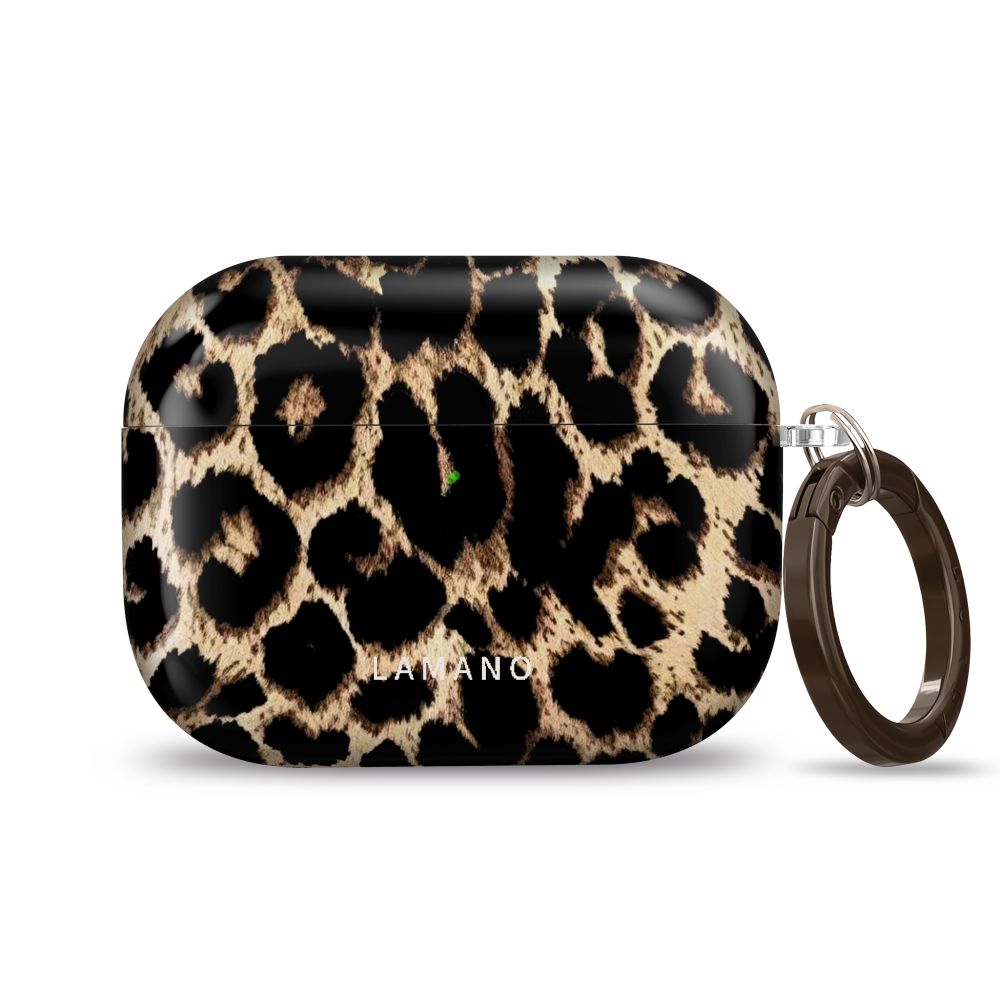 Tech-Protect Lamano case for AirPods Pro 3 - black and brown_2