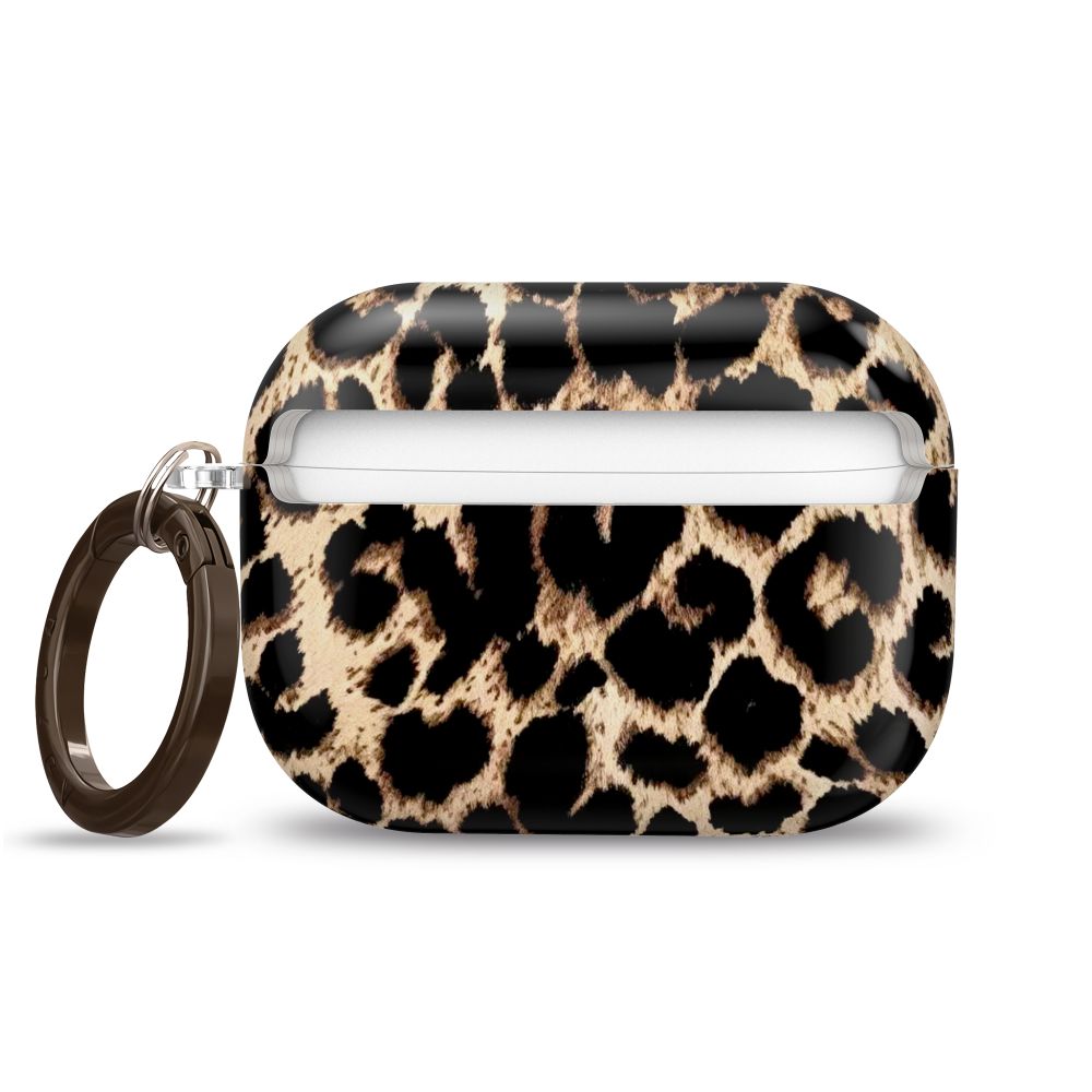 Tech-Protect Lamano case for AirPods Pro 3 - black and brown_3