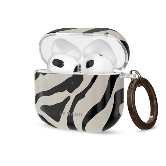 Tech-Protect Lamano case for AirPods 4 / 5 - black and beige_0