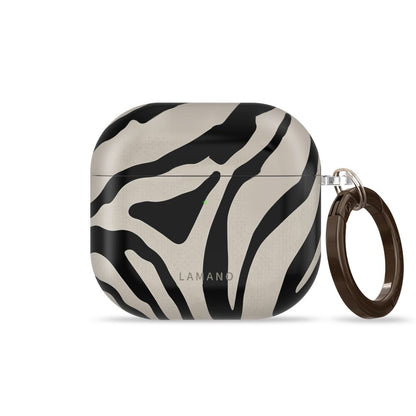 Tech-Protect Lamano case for AirPods 4 / 5 - black and beige_2