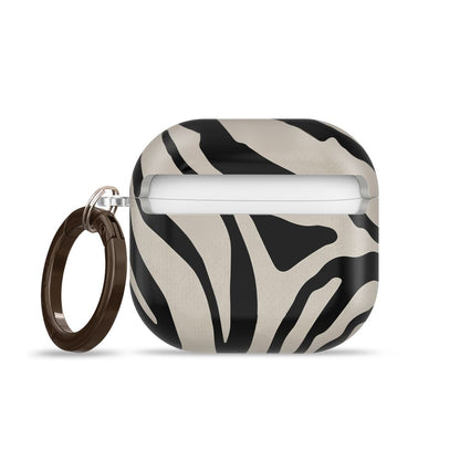 Tech-Protect Lamano case for AirPods 4 / 5 - black and beige_3