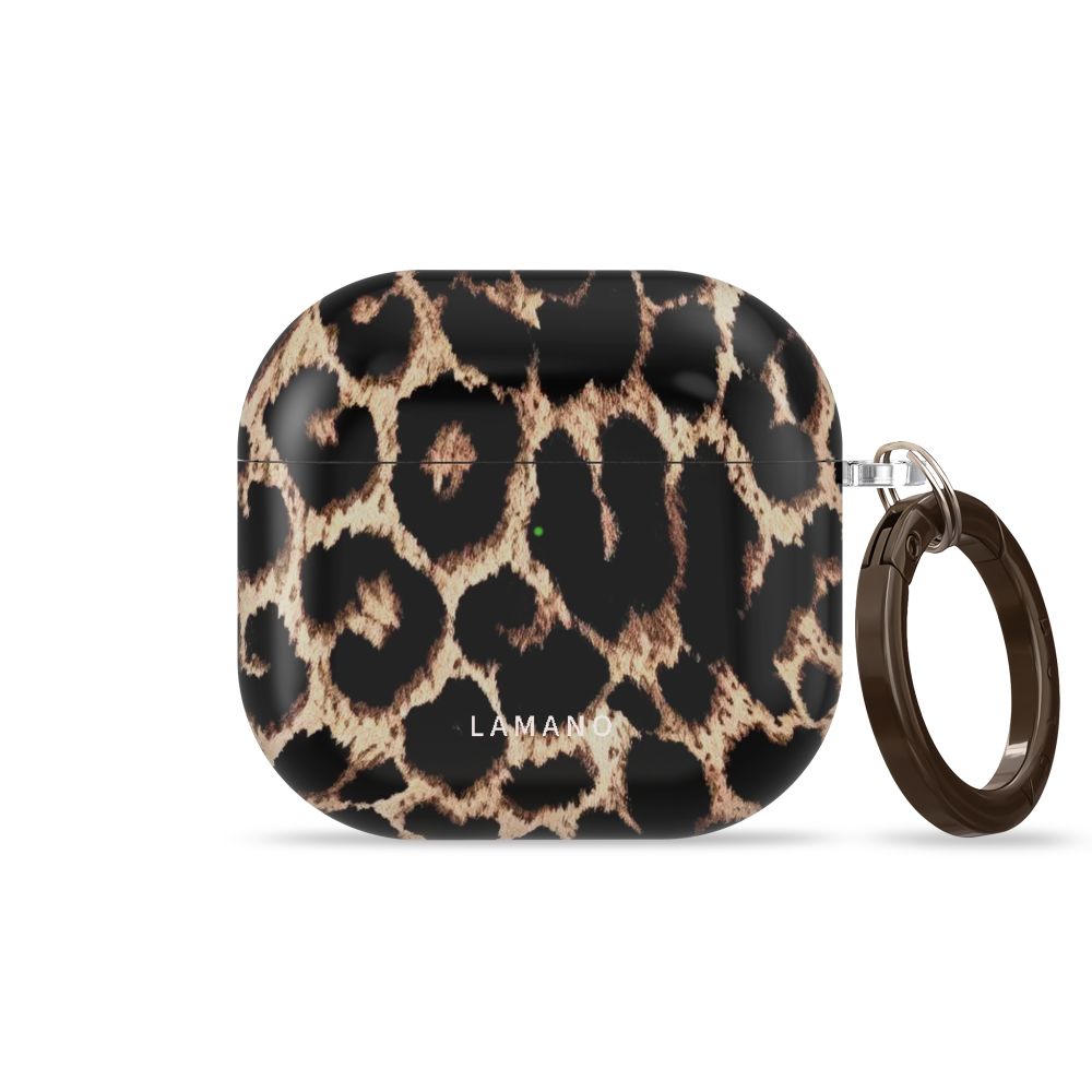 Tech-Protect Lamano case for AirPods 4 / 5 - black and brown_2