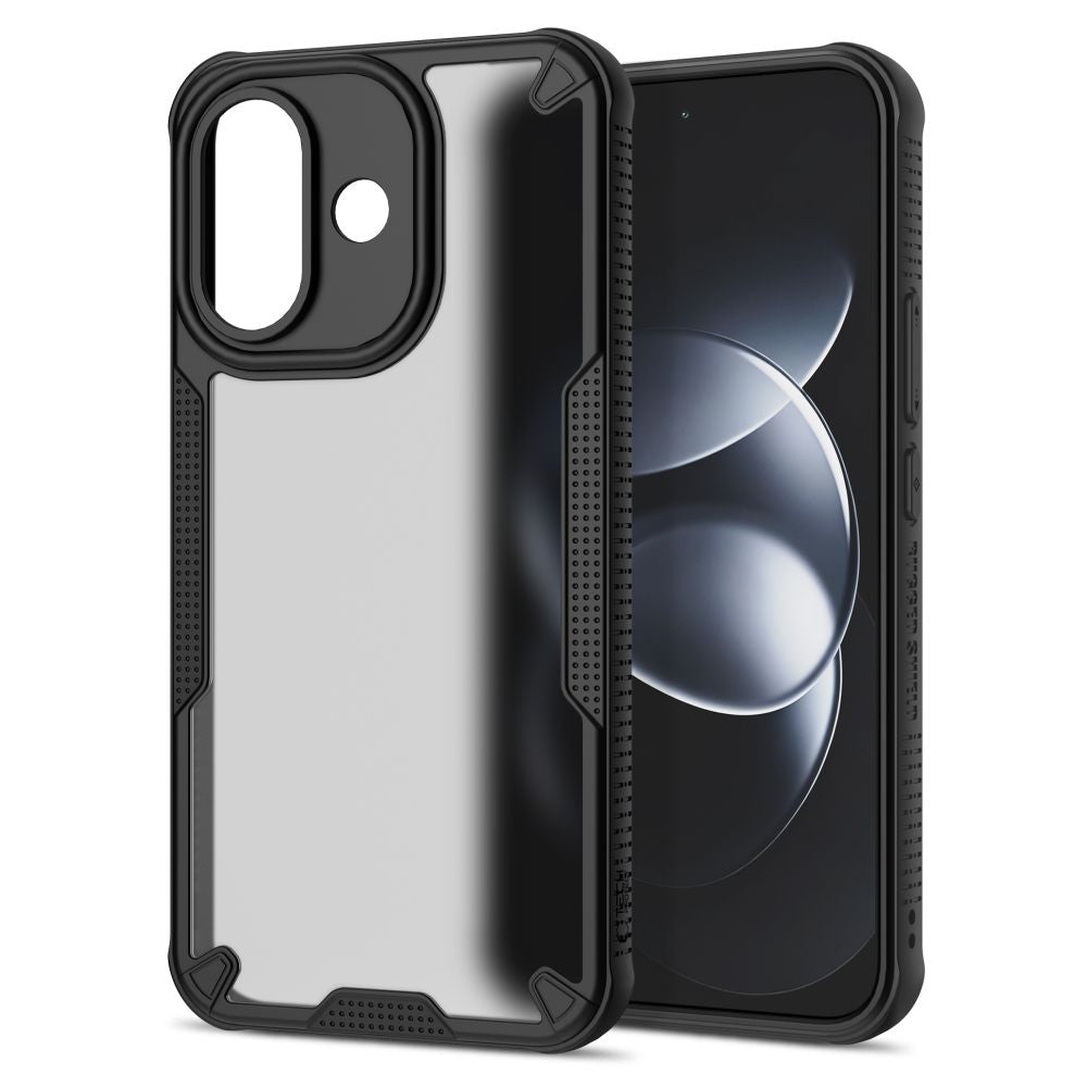 Tech-Protect Rugged Shield Case for Xiaomi Redmi Note 17 Pro 5G - Matte Black_1