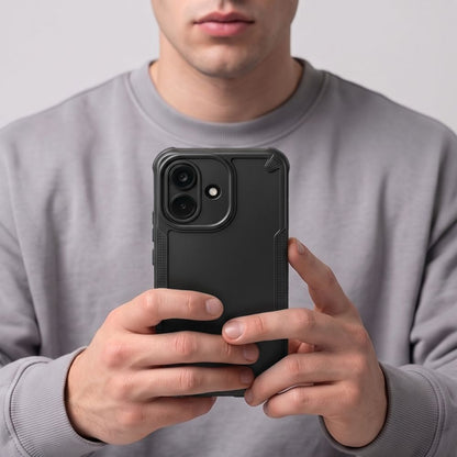 Tech-Protect Rugged Shield Case for Xiaomi Redmi Note 17 Pro 5G - Matte Black_6