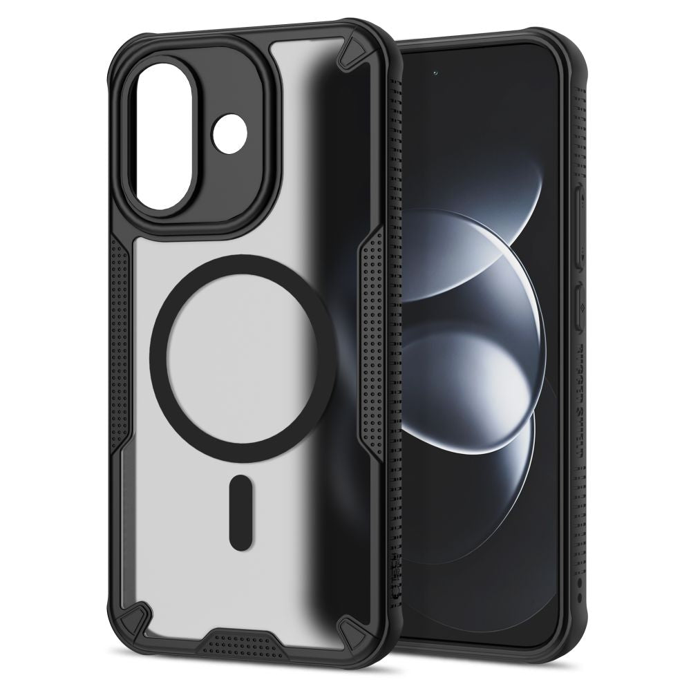 Tech-Protect Rugged Shield MagSafe Case for Xiaomi Redmi Note 17 Pro 5G - Matte Black_2