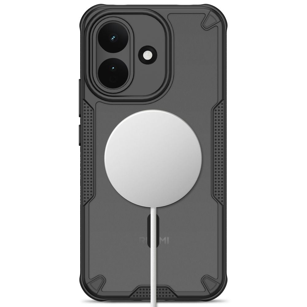 Tech-Protect Rugged Shield MagSafe Case for Xiaomi Redmi Note 17 Pro 5G - Matte Black_3