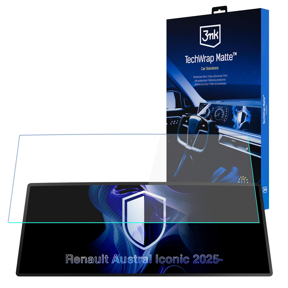 3mk TechWrap Matte Cluster™ dashboard screen protector for Renault Austral Iconic 2025_0