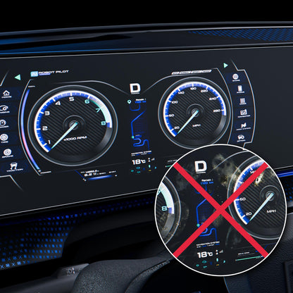 3mk TechWrap Matte Cluster™ dashboard screen protector for Renault Austral Iconic 2025_3
