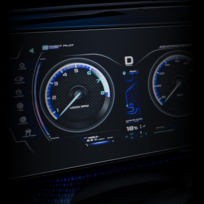 3mk TechWrap Matte Cluster™ dashboard screen protector for Renault Austral Iconic 2025_7