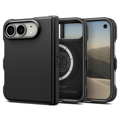 Hard Case Spigen Tough Armor Pro with MagSafe for Apple iPhone Duo, Black ACS11690_0