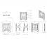 SOPORTE VERTICAL PARA VIDEOWALL VOGEL'S / PFW6885 / NEGRO_2