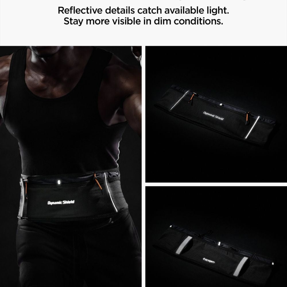 Spigen A712 Dynamic Shield M Running Bag - Black_11