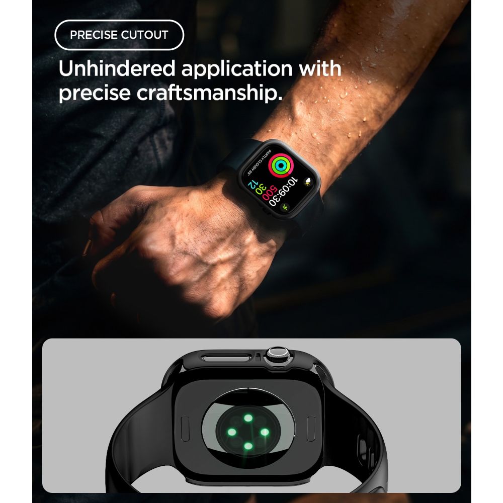 Spigen Thin Fit Case for Apple Watch 46mm - Black_7