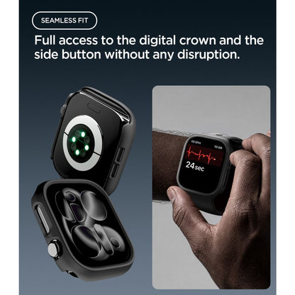 Spigen Thin Fit Case for Apple Watch 46mm - Black_8