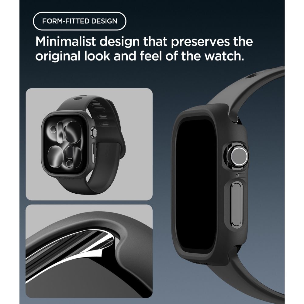 Spigen Thin Fit Case for Apple Watch 42mm - Black_5
