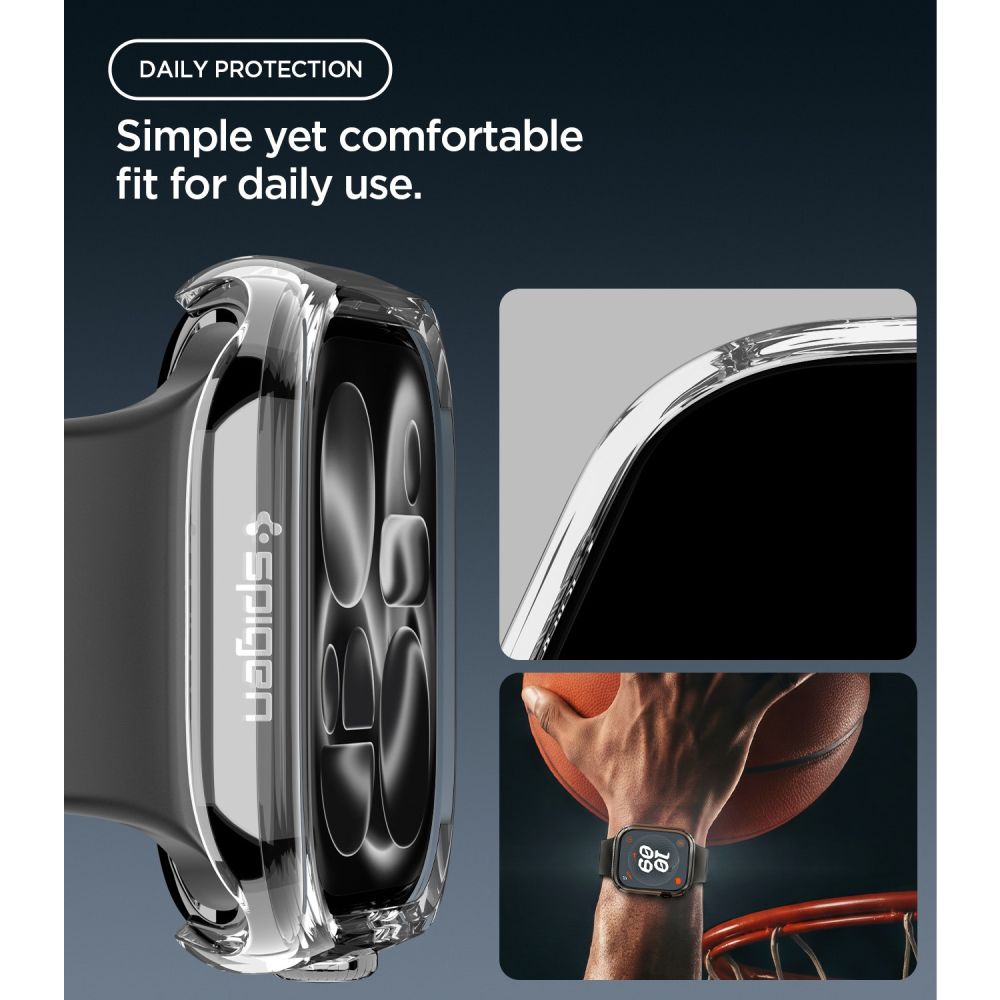 Spigen Thin Fit Case for Apple Watch 42mm - Clear_6