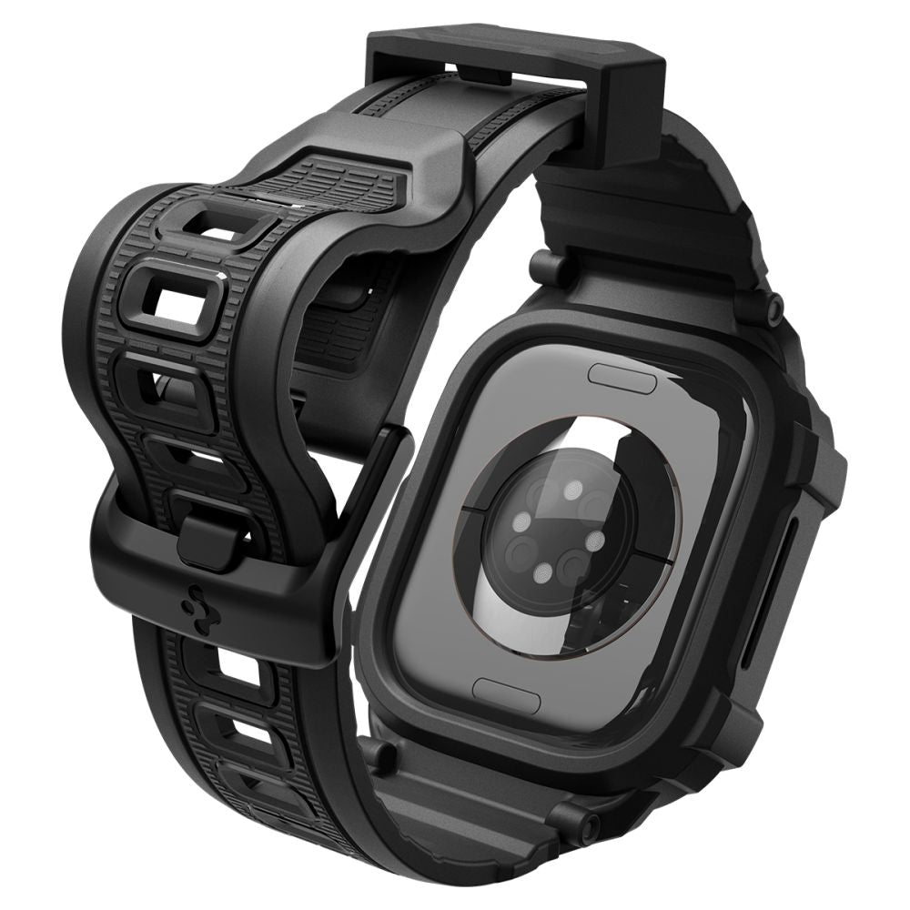 Spigen Rugged Armor Pro Apple Watch 42mm Strap - Matte Black_1
