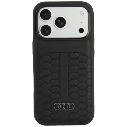 Audi Leather Case MagSafe for iPhone 18 Pro / 17 Pro - Black_0