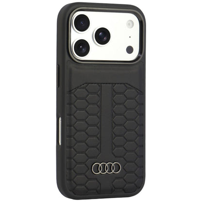Audi Leather Case MagSafe for iPhone 18 Pro / 17 Pro - Black_1