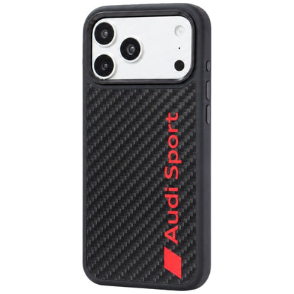 Audi R8 Carbon Fiber MagSafe Case for iPhone 18 Pro Max / 17 Pro Max - Black_1