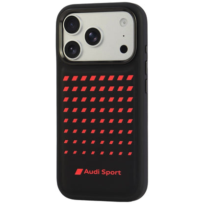 Audi Sport Synthetic Leather MagSafe Case for iPhone 18 Pro / 17 Pro - Black_2