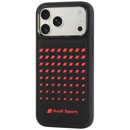 Audi Sport Synthetic Leather MagSafe Case for iPhone 18 Pro Max / 17 Pro Max - Black_2