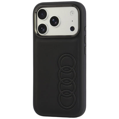 Audi TT Synthetic Leather MagSafe Case for iPhone 18 Pro / 17 Pro - Black_2