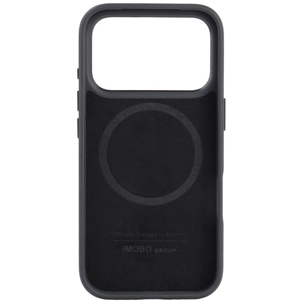 Audi TT Synthetic Leather MagSafe Case for iPhone 18 Pro / 17 Pro - Black_3