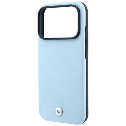 Etui BMW Kevlar Metal Logo MagSafe na iPhone 18 Pro / 17 Pro - niebieskie_5
